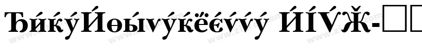 GbreBaskerville BOLD字体转换